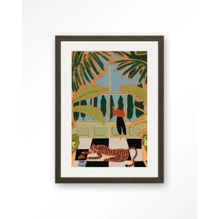 Art Print Green House