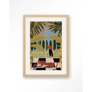 Art Print Green House