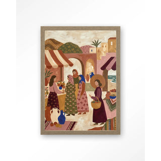 Art Print The Market