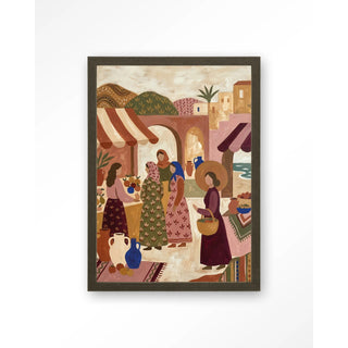 Art Print The Market