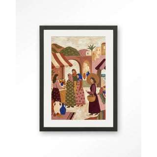 Art Print The Market