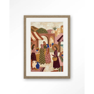 Art Print The Market