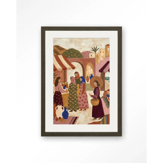 Art Print The Market