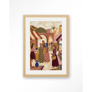 Art Print The Market