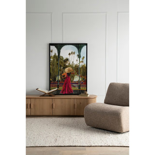 Art Print Lady With Oranges