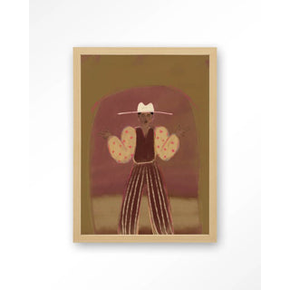 Art Print Pieuw Piew Green