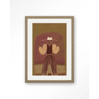 Art Print Pieuw Piew Green