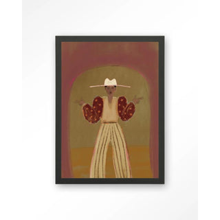 Art Print Pieuw Pieuw Burgundy