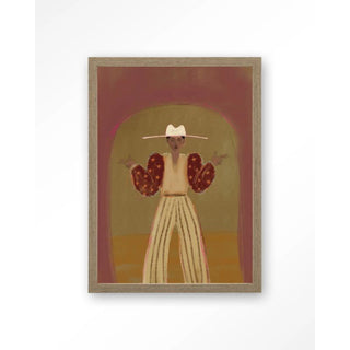 Art Print Pieuw Pieuw Burgundy