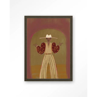 Art Print Pieuw Pieuw Burgundy
