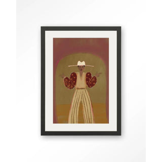 Art Print Pieuw Pieuw Burgundy