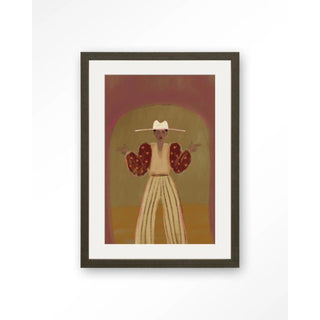 Art Print Pieuw Pieuw Burgundy