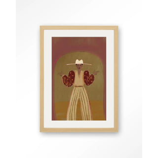 Art Print Pieuw Pieuw Burgundy