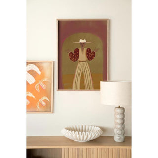 Art Print Pieuw Pieuw Burgundy