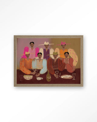 Art Print The Dinner Club
