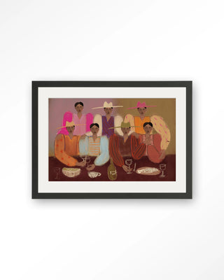 Art Print The Dinner Club