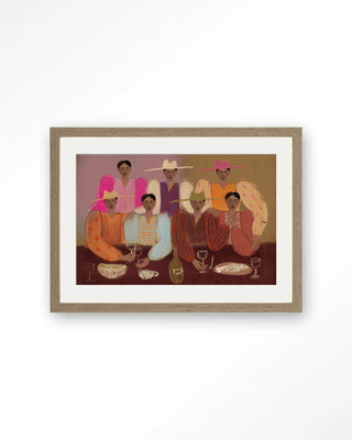Art Print The Dinner Club