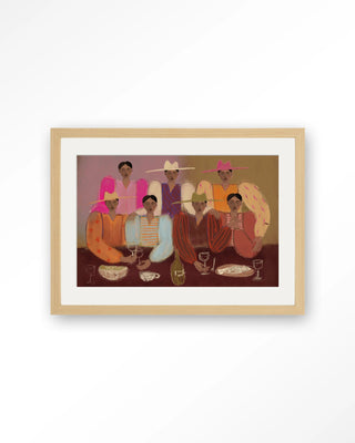 Art Print The Dinner Club