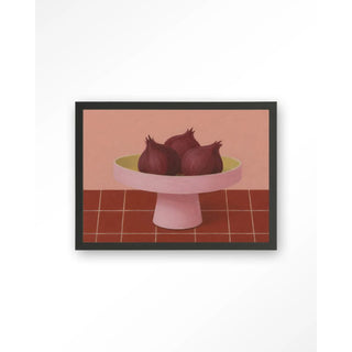 Art Print Onions In A Bowl