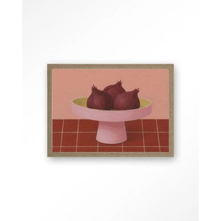 Art Print Onions In A Bowl