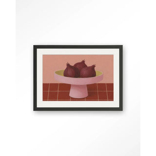 Art Print Onions In A Bowl