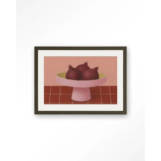 Art Print Onions In A Bowl
