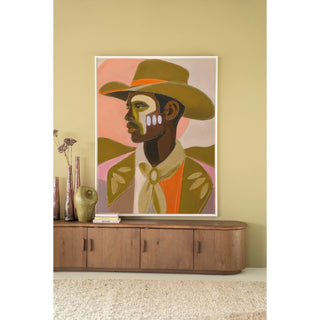 Wandkleed Western Day