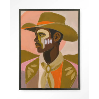 Wandkleed Western Day