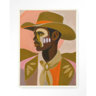 Wandkleed Western Day
