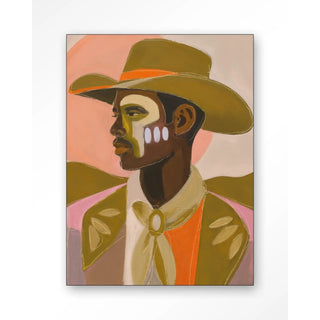 Wandkleed Western Day
