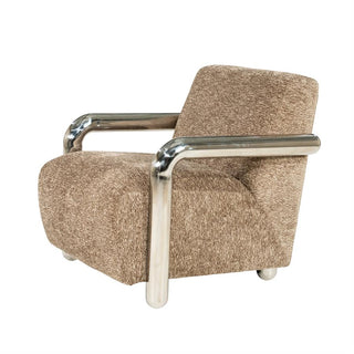 Fauteuil Chromette - Taupe