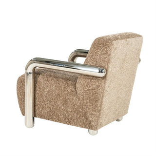 Fauteuil Chromette - Taupe