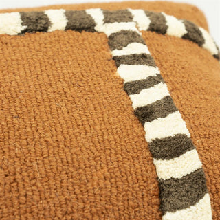 Kussen Stripe Scape - Karamel (per set van 2)