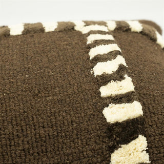 Kussen Stripe Scape - Bruin (per set van 2)