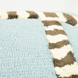Kussen Stripe Scape - Licht Blauw (per set van 2)