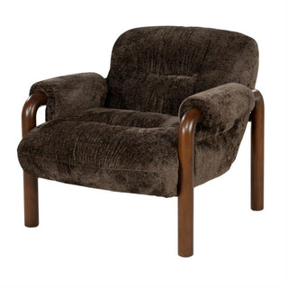 Fauteuil Cozara - Donkerbruin
