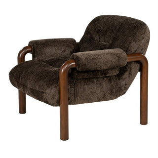 Fauteuil Cozara - Donkerbruin