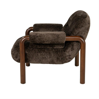 Fauteuil Cozara - Donkerbruin