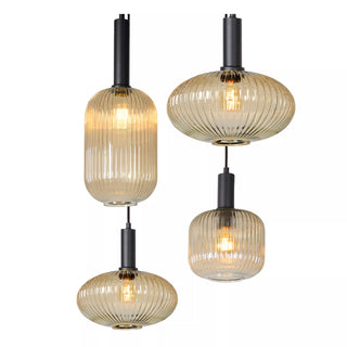 Hanglamp Maloto - 7xE27 - Amber