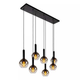 MARIUS - Hanglamp - 7xE27 - Zwart