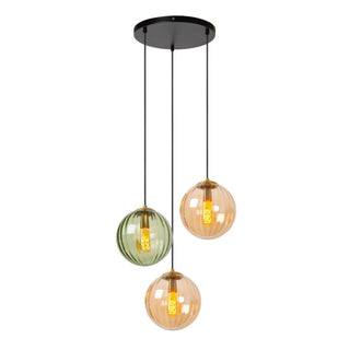 MONSARAZ - Hanglamp - Ø 35 cm - 3xE27 - Groen