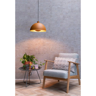 SIEMON - Hanglamp - Ø 40 cm - 1xE27 - Okergeel
