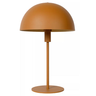 SIEMON - Tafellamp - Ø 25 cm - 1xE14 - Okergeel
