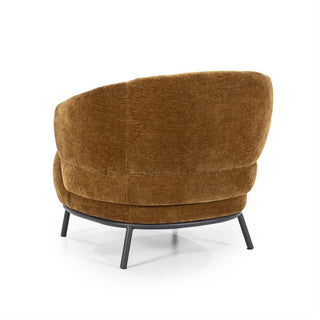 Fauteuil David - Mosterd Safari