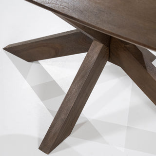 Eettafel Nikki 280x100 cm - bruin