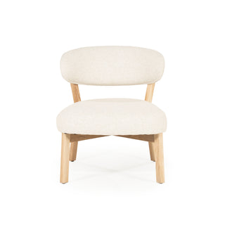 Fauteuil Mikky - Naturel + Beige Moon