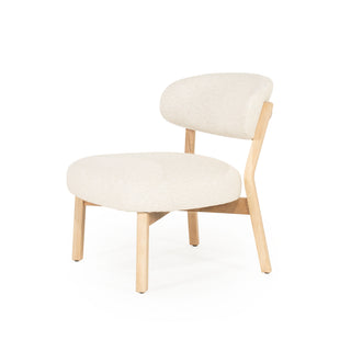 Fauteuil Mikky - Naturel + Beige Moon