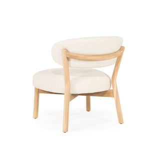 Fauteuil Mikky - Naturel + Beige Moon