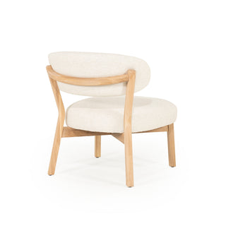 Fauteuil Mikky - Naturel + Beige Moon