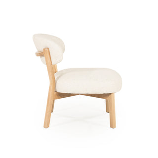 Fauteuil Mikky - Naturel + Beige Moon